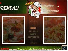 Tablet Screenshot of brendaliristorante.com